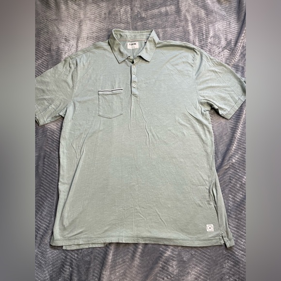 Mens Linksoul Luxury Cotton Light Sage Green Polo Shirt XXL - Picture 1 of 6